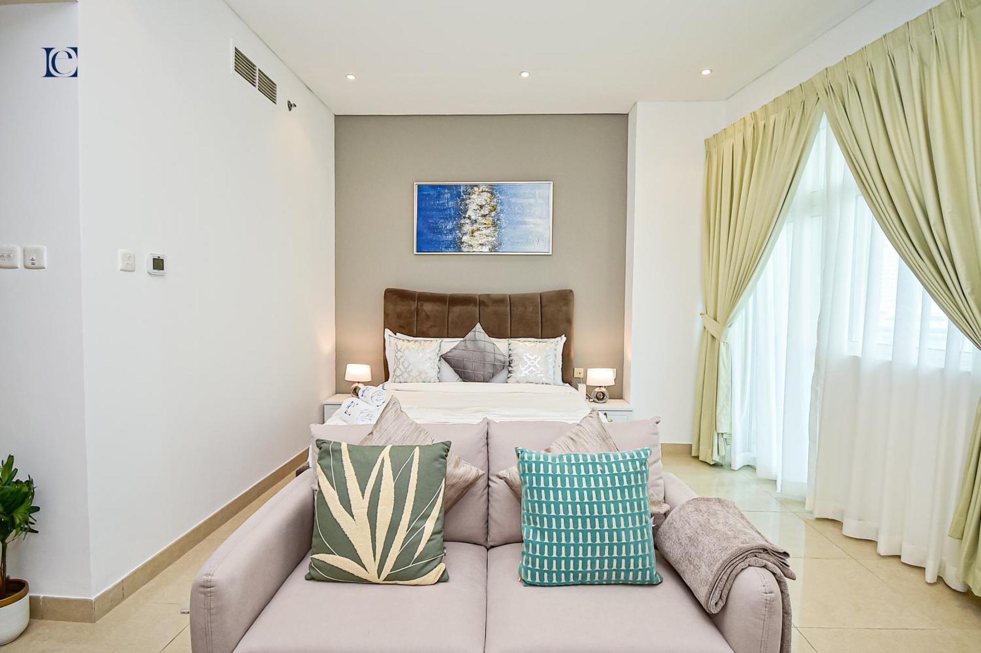 Luxury Escapes - Budget Studio With Balcony, Yacht Bay Marina Dubaj Zewnętrze zdjęcie